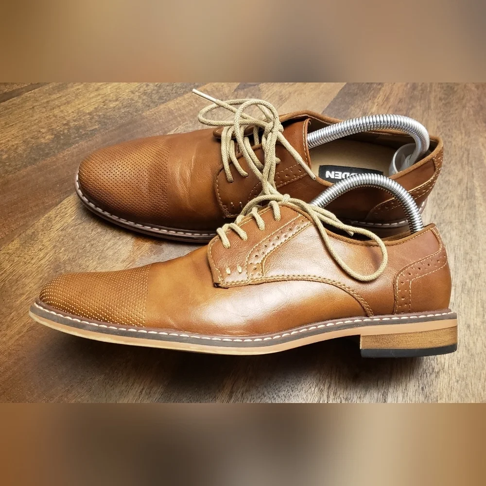 Madden Alistn Men's Oxford Dress Shoes, Size 7M, Brown